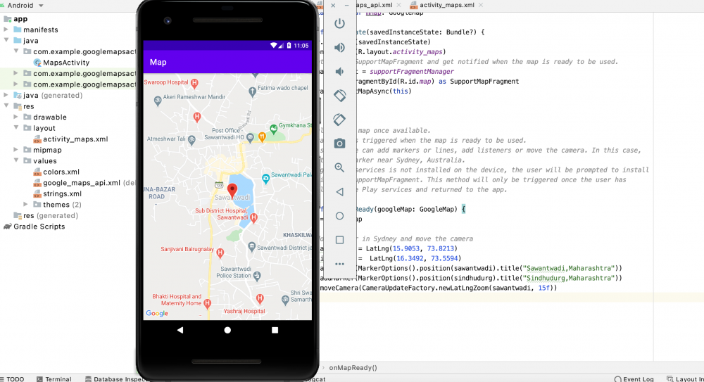 Simple Kotlin Tutorial To Integrate Google Map With Our Android ...